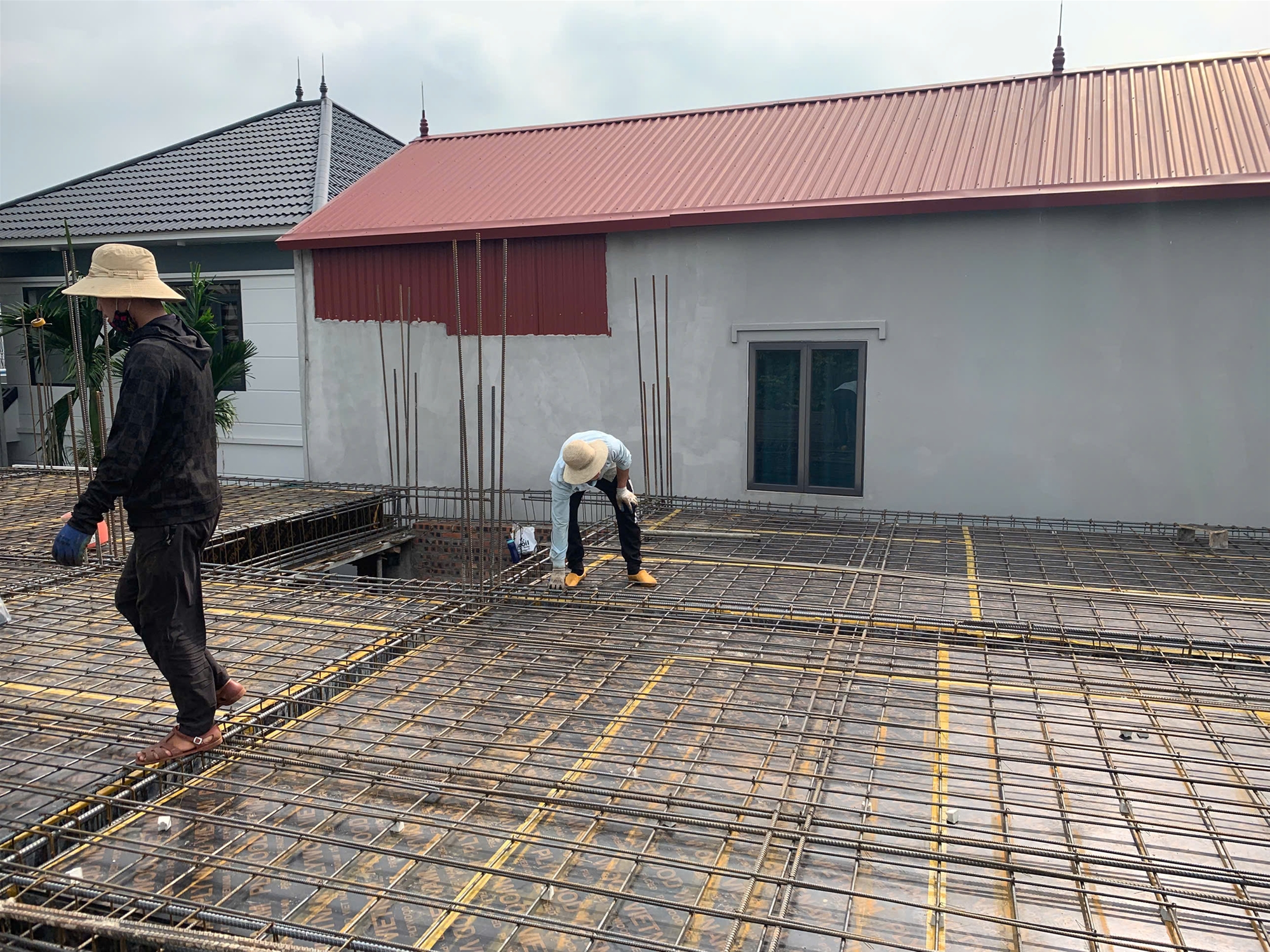 Thiết Kế Công Trình Nhà Anh Chị Tuấn Thúy - Sóc Sơn Của Xây Nhà Trọn Gói Đông Anh HTH Home