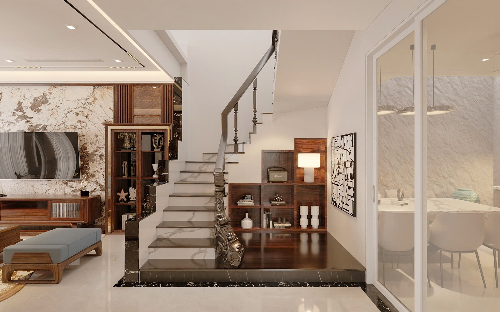 Thiết Kế Nội Thất Tinh Tế Của HTH Home Cho Công Trình Nhà Anh Hùng – Hà Đông