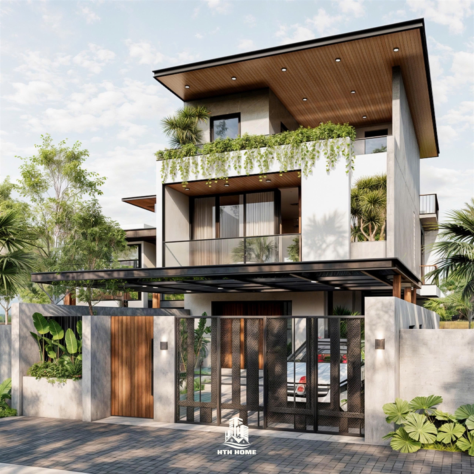 Xây Nhà Trọn Gói Đông Anh HTH Home – Kiến Tạo Không Gian Sống Biệt Thự Cho Nhà Anh Hòa