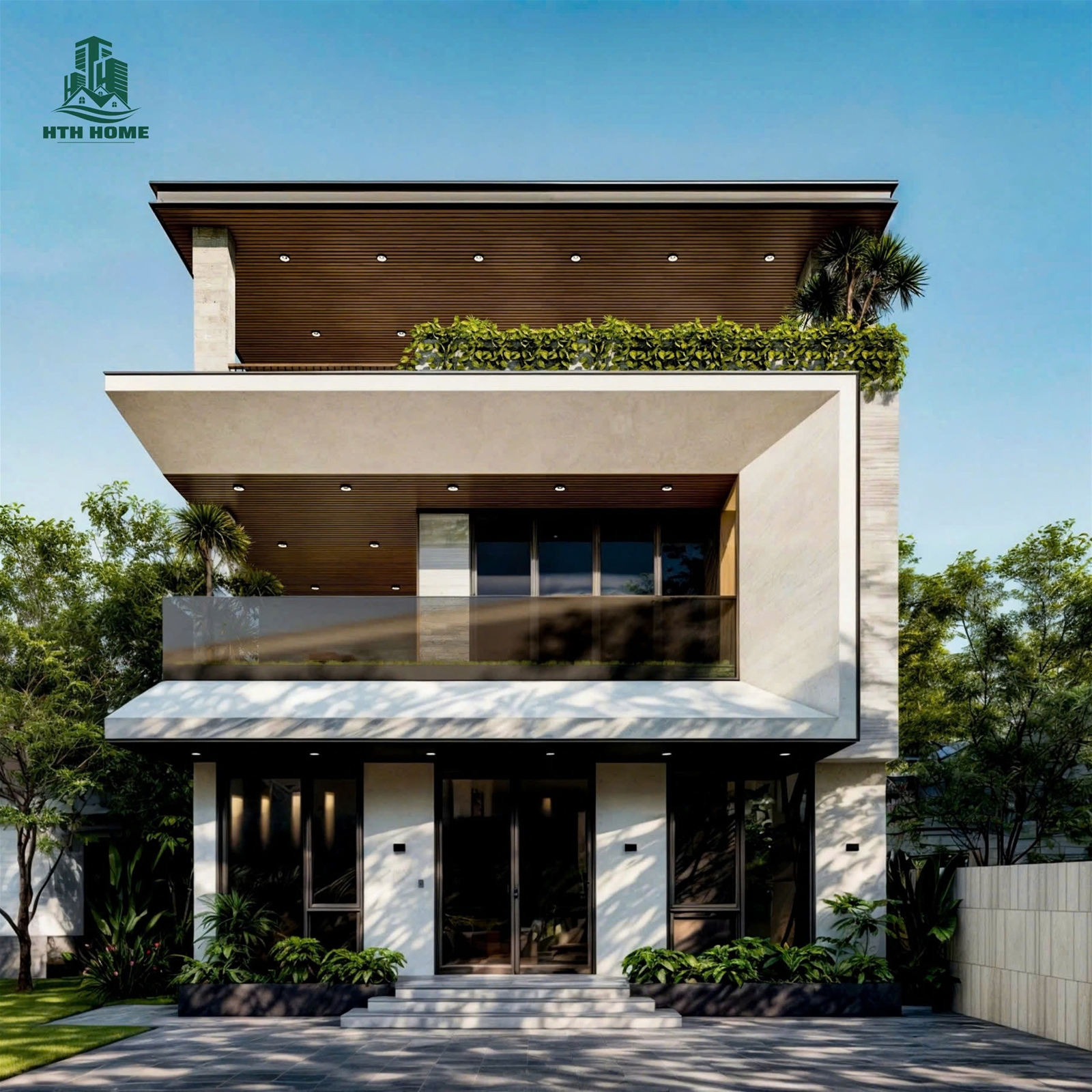 Thiết Kế Công Trình Nhà Anh Chị Tuấn Thúy - Sóc Sơn Của Xây Nhà Trọn Gói Đông Anh HTH Home
