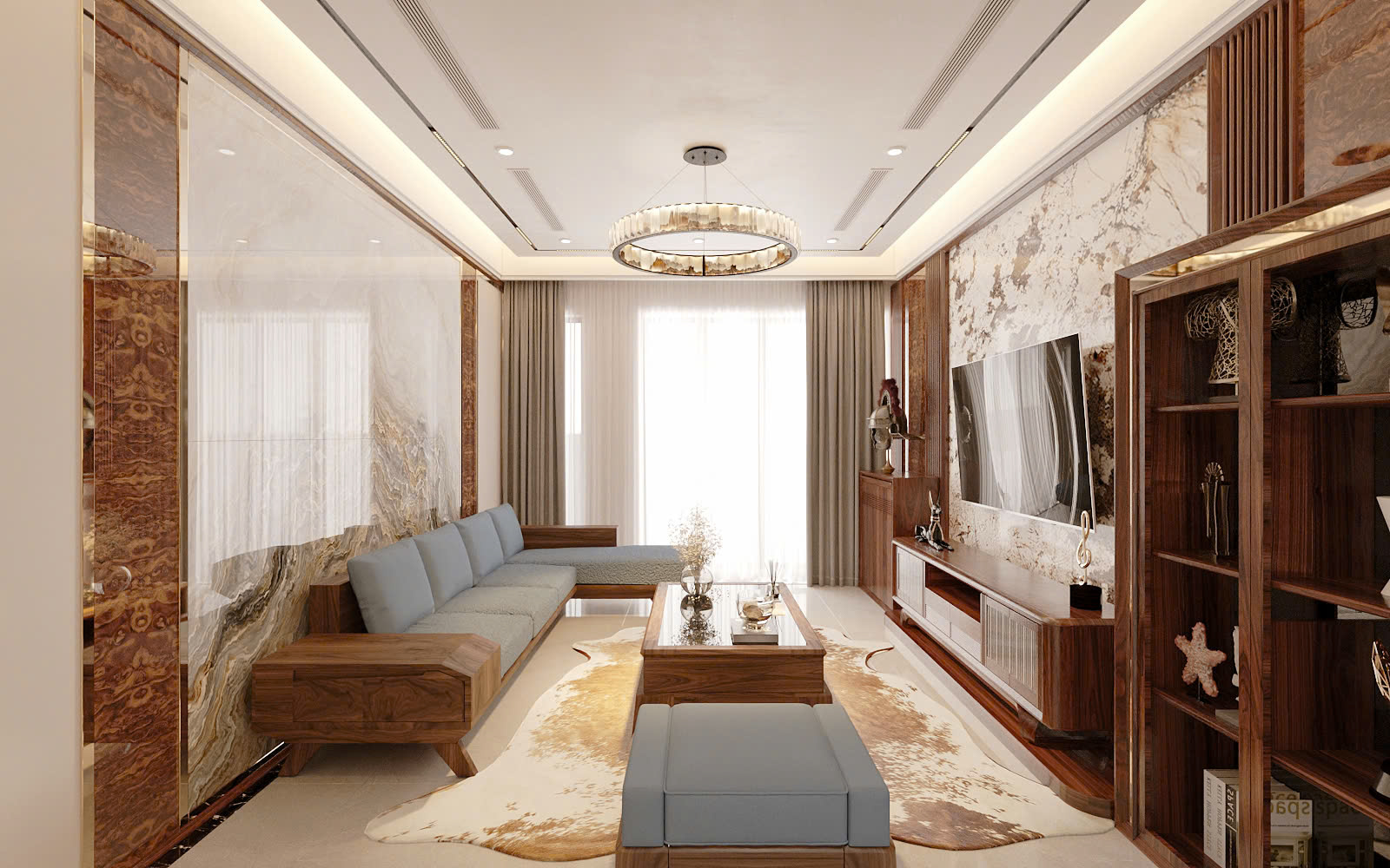 Thiết Kế Nội Thất Tinh Tế Của HTH Home Cho Công Trình Nhà Anh Hùng – Hà Đông