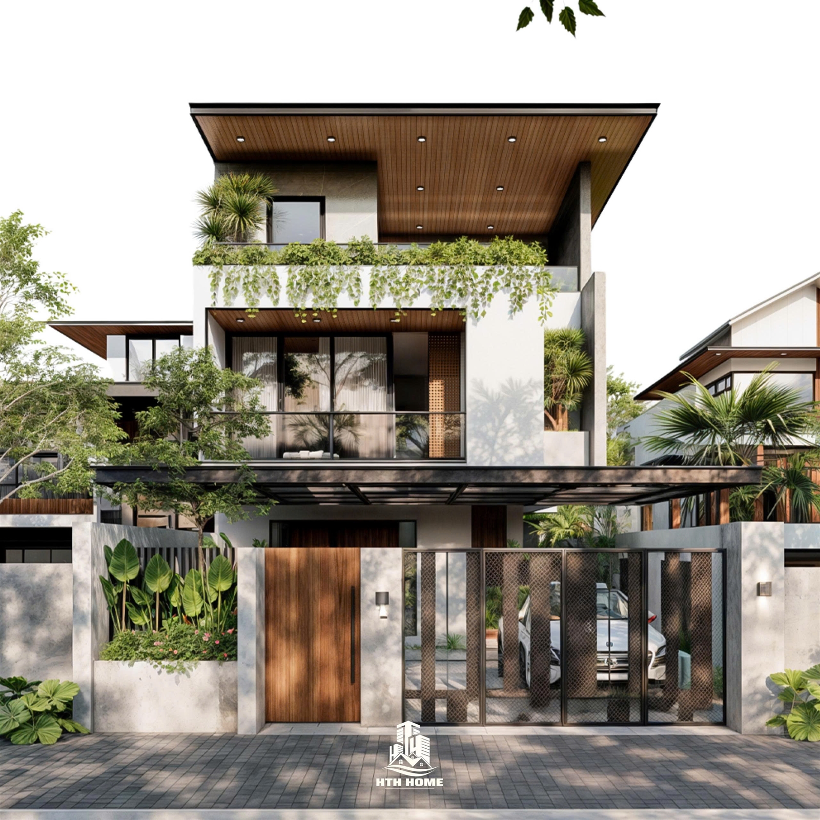 Xây Nhà Trọn Gói Đông Anh HTH Home – Kiến Tạo Không Gian Sống Biệt Thự Cho Nhà Anh Hòa
