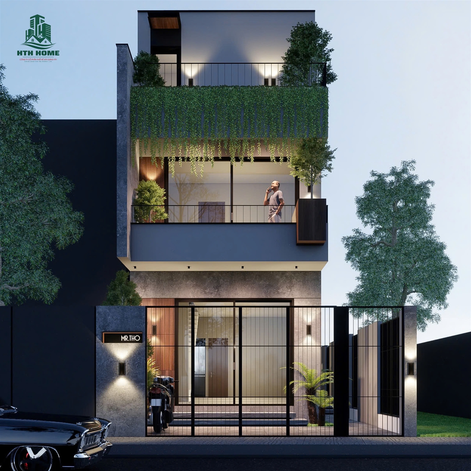 Thiết Kế Kiến Trúc Nhà Anh Chị Thọ Nhung Đến Từ Xây Nhà Trọn Gói Hà Nội HTH Home