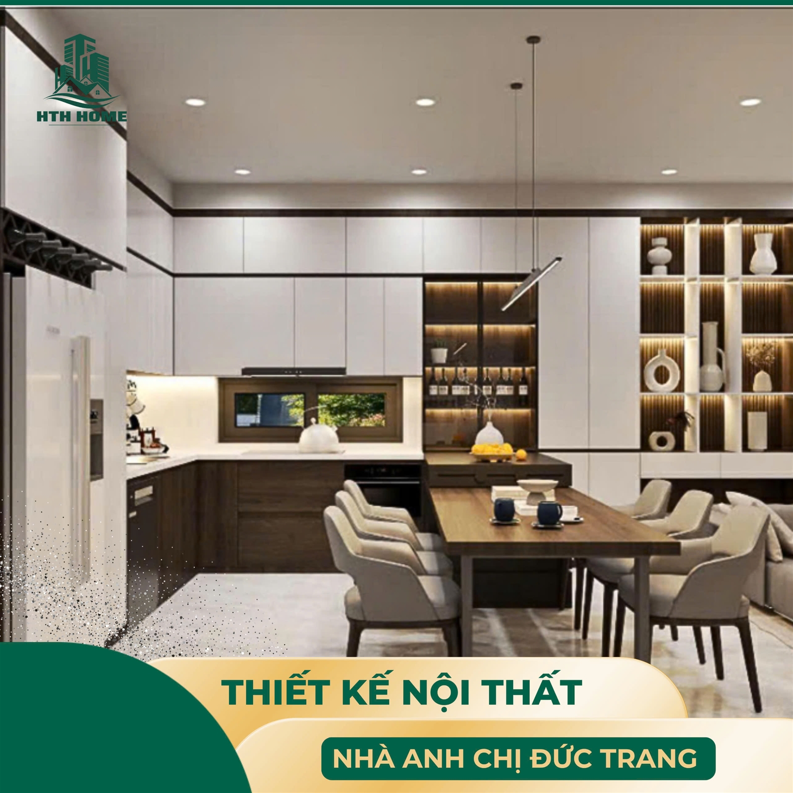 Thiết Kế Nội Thất Kết Hợp Màu Sắc Phong Thủy – Cân Bằng Tài Lộc Và Thẩm Mỹ Trong Xây Nhà Đông Anh