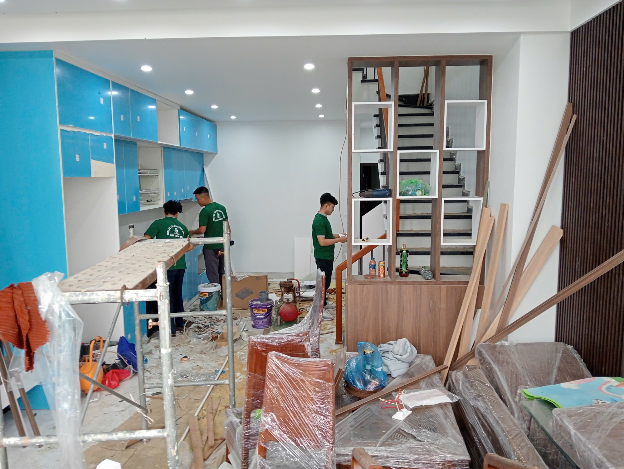 Xây Nhà Trọn Gói Hà Nội HTH Home Thi Công Nội Thất Gia Đình Anh Chị Nguyên Thủy