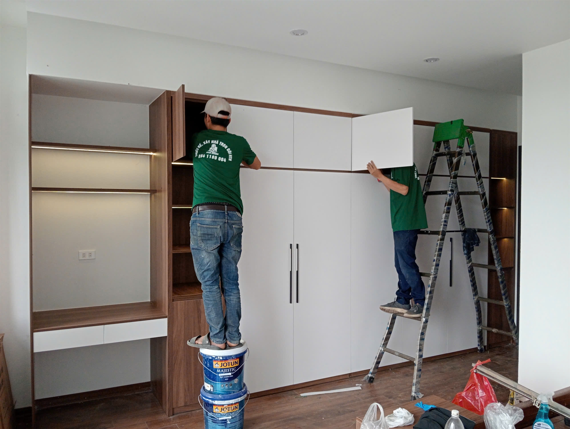 Xây Nhà Trọn Gói Hà Nội HTH Home Thi Công Nội Thất Gia Đình Anh Chị Nguyên Thủy