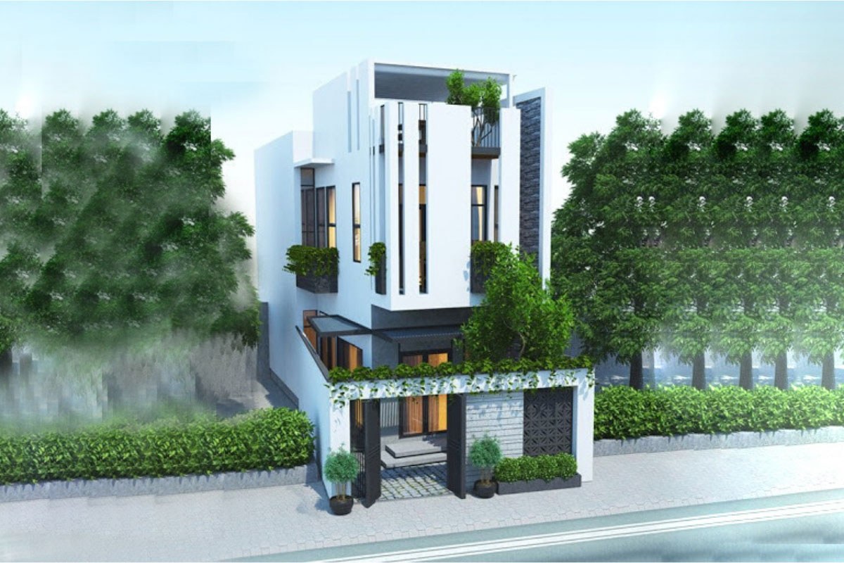 Thiết Kế Nhà Ống Xanh Khi Xây Nhà Trọn Gói Hà Nội – Giải Pháp Không Gian Sống Gần Gũi Thiên Nhiên