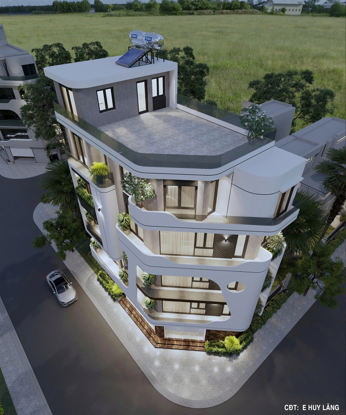 Thiết Kế Công Trình Nhà Anh Huy Đến Từ Xây Nhà Trọn Gói Hà Nội HTH Home
