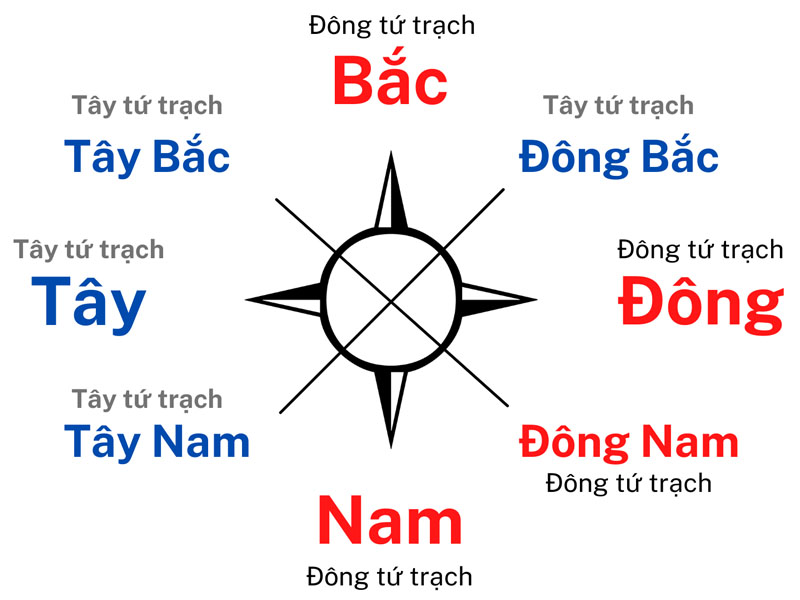 Đông Tứ Trạch Là Gì